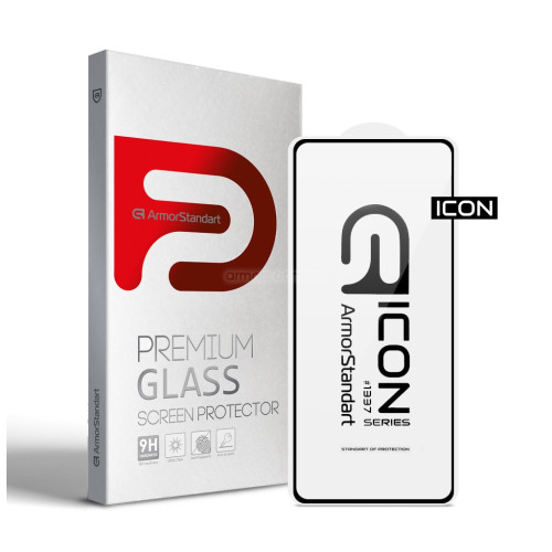 Скло захисне Armorstandart Icon Xiaomi Poco X4 GT Black (ARM62077) – Armorstandart