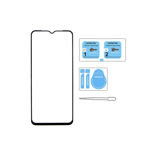 Скло захисне Dengos Full Glue Realme 9 4G (TGFG-216) – DENGOS (вид 2)