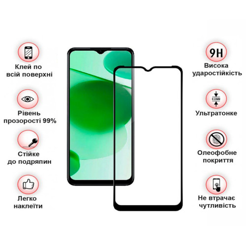 Скло захисне BeCover Blackview A55 Black (708156) – BeCover (вид 2)