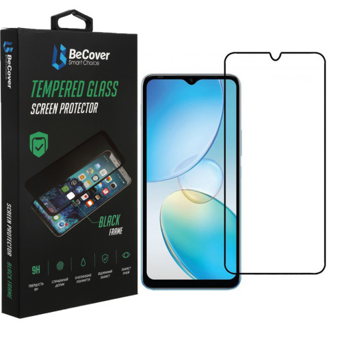 Скло захисне BeCover Infinix Note 12 (X663D) Black (708142) – BeCover