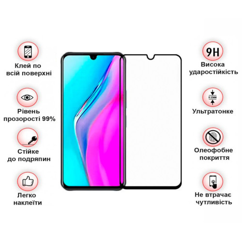 Скло захисне BeCover Infinix Note 11 (X663B) Black (708141) – BeCover (вид 2)