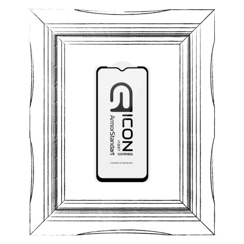 Скло захисне Armorstandart Icon OPPO A57s 4G/A57 4G/A57e 4G/A77 4G/A77s 4G Black (ARM64763) – Armorstandart (вид 2)