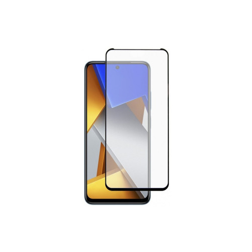 Скло захисне Dengos Full Glue Poco M4 Pro 4G black frame (TGFG-240) – DENGOS (вид 1)