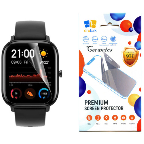 Стекло защитное Drobak glass-film Ceramics Amazfit GTS 3 (313174) – Drobak