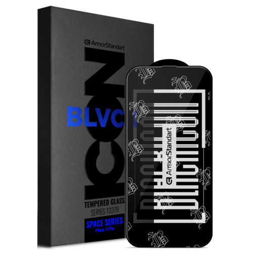 Стекло защитное Armorstandart Space Black Icon Apple iPhone 16 Pro (ARM78025) – Armorstandart