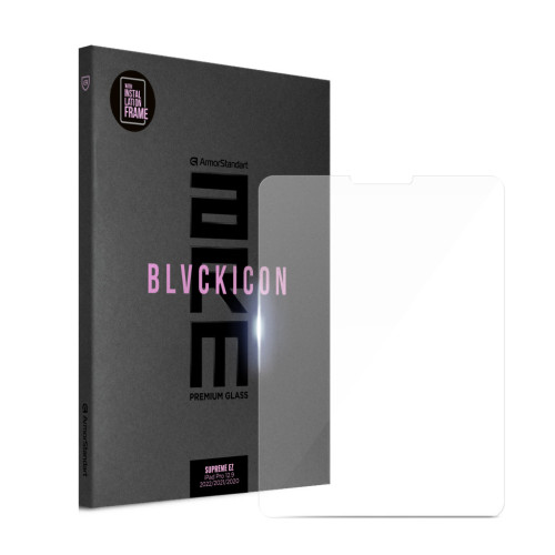 Скло захисне Armorstandart Supreme Black Icon Apple iPad Pro 12.9 2022/2021/2020 (ARM78109) – Armorstandart