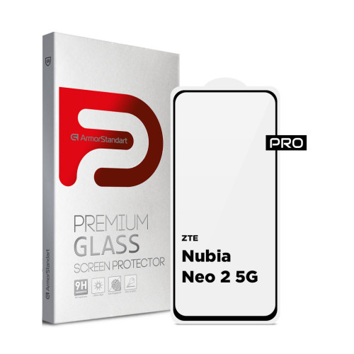 Скло захисне Armorstandart Pro ZTE Nubia Neo 2 5G Black (ARM78903) – Armorstandart
