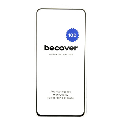Скло захисне BeCover Realme 12 4G 10D Black (712341) – BeCover (вид 1)