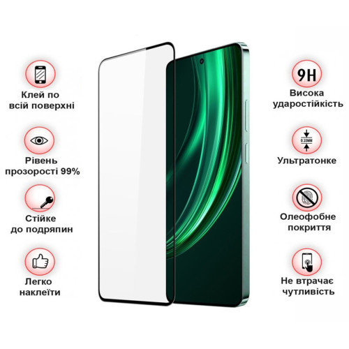 Скло захисне BeCover Realme 13 5G Black (712501) – BeCover (вид 2)