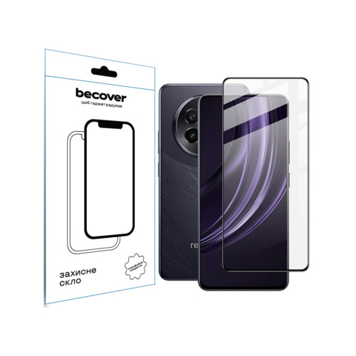 Скло захисне BeCover Realme 13 Plus 5G Black (712502) – BeCover