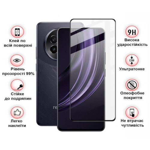 Скло захисне BeCover Realme 13 Plus 5G Black (712502) – BeCover (вид 2)