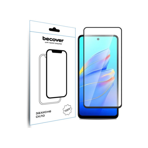 Скло захисне BeCover Tecno Camon 30 (CL6) Black (712499) – BeCover