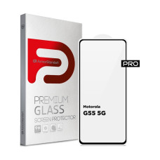 Стекло защитное Armorstandart Pro Motorola G55 5G Black (ARM81170)