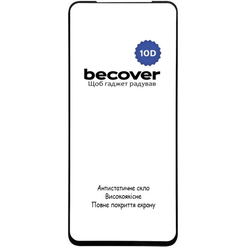 Скло захисне BeCover Nubia V60 Design 10D Black (712738) – BeCover (вид 1)