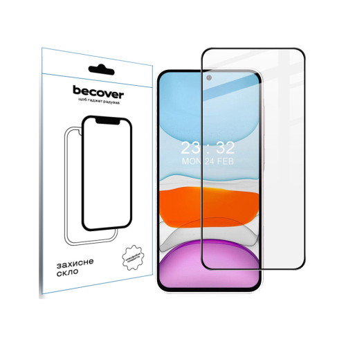 Скло захисне BeCover Samsung Galaxy A56 SM-A566 Black (712887) – BeCover