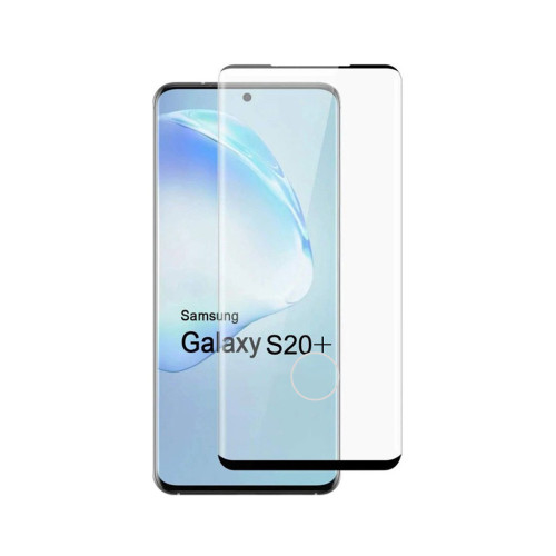 Стекло защитное PowerPlant 3D Samsung Galaxy S20 Plus, Black (GL608218) – PowerPlant