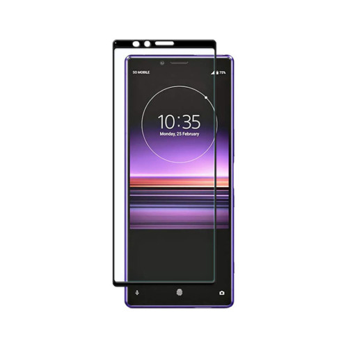 Стекло защитное PowerPlant Full screen Sony Xperia 1 (Xperia XZ4), Black (GL607020) – PowerPlant