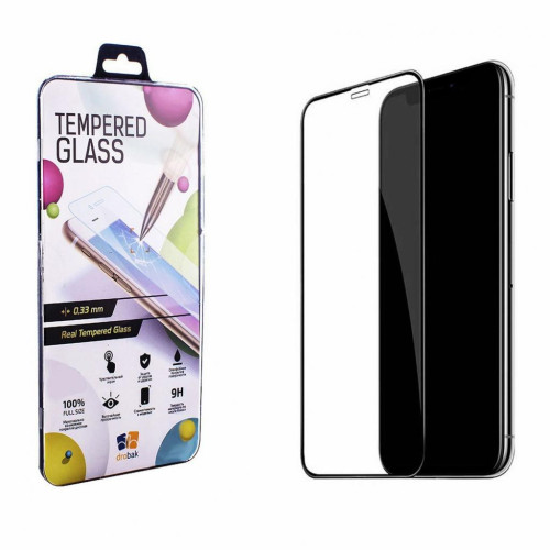 Скло захисне Drobak для iPhone 11 Pro Max (Black) (500277) – Drobak