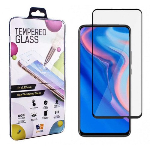Скло захисне Drobak Honor 9 X Black Full Cover Full Glue (440910) – Drobak