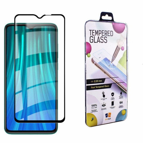 Скло захисне Drobak Vivo Y19 Full Cover Full Glue (Black) (222229) (222229) – Drobak