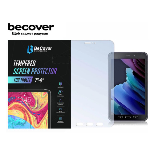 Скло захисне BeCover Samsung Galaxy Tab Active 3 SM-T570 / SM-T575 / SM-T577 (705559) – BeCover (вид 1)