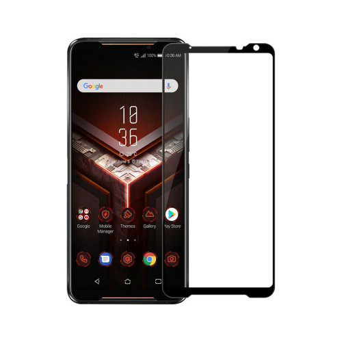 Стекло защитное PowerPlant Full screen Asus ROG Phone 2, Black (GL607433) – PowerPlant