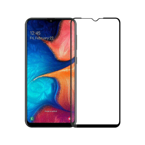 Скло захисне PowerPlant Full screen Samsung Galaxy A20, Black (GL606849) – PowerPlant