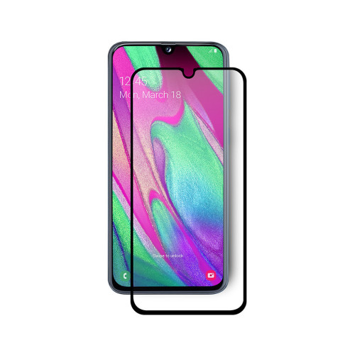 Скло захисне PowerPlant Full screen Samsung Galaxy A40, Black (GL606863) – PowerPlant