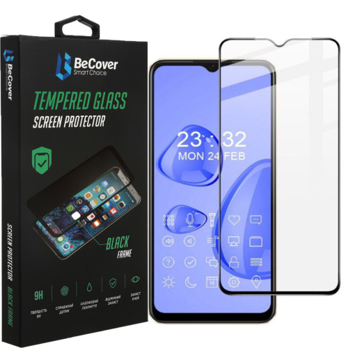Скло захисне BeCover Oppo A57s Black (708550) – BeCover