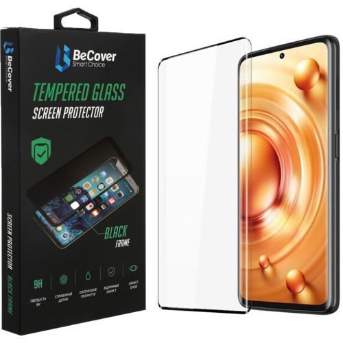 Скло захисне BeCover Xiaomi 12 Lite Black (708560) – BeCover