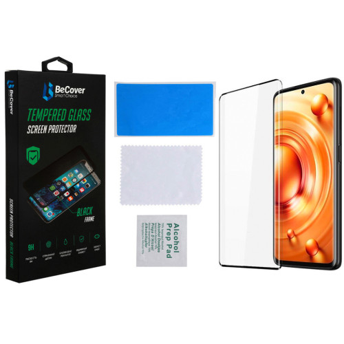 Скло захисне BeCover Xiaomi 12 Lite Black (708560) – BeCover (вид 2)