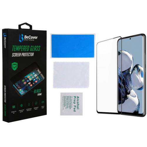 Скло захисне BeCover Xiaomi 12T / 12T Pro Black (708558) – BeCover (вид 2)