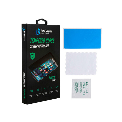 Скло захисне BeCover ZTE Blade A52 Black (708755) – BeCover (вид 1)