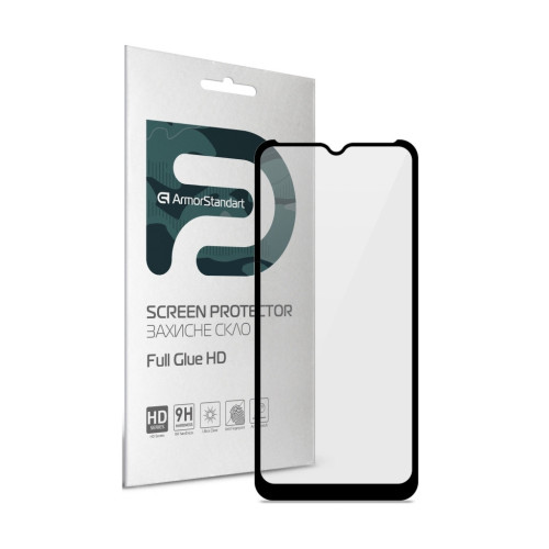 Стекло защитное Armorstandart Full Glue HD Xiaomi Redmi A1 / A1+ / Poco C50 Black (ARM64873) – Armorstandart
