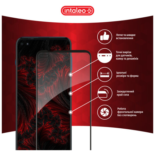 Скло захисне Intaleo Full Glue MOTO G100 (1283126521331) – Intaleo (вид 2)