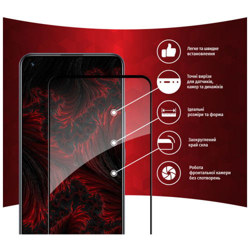 Скло захисне Intaleo Full Glue Realme 8 Pro (1283126523274) – Intaleo (вид 1)
