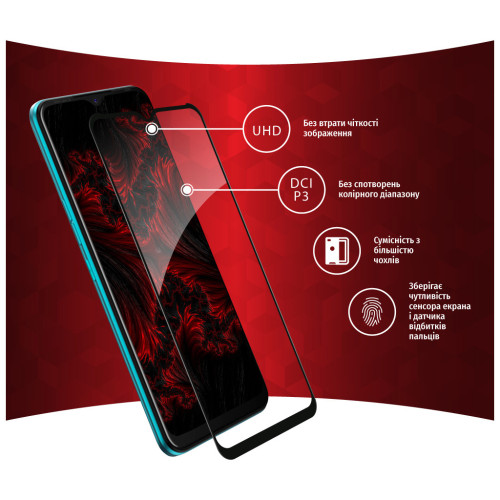 Скло захисне Intaleo Full Glue Tecno Spark 8 (1283126533099) – Intaleo (вид 2)