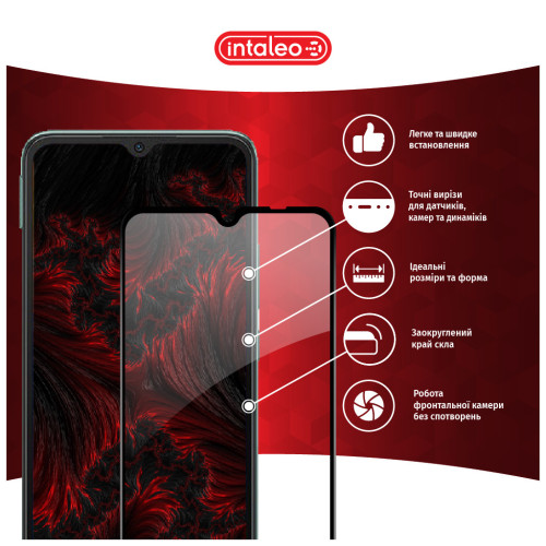Скло захисне Intaleo Full Glue Xiaomi Redmi 10C (1283126527173) – Intaleo (вид 2)