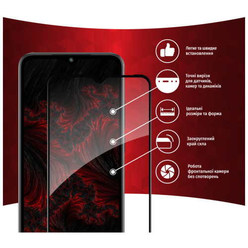 Скло захисне Intaleo Full Glue Xiaomi Redmi A1 (1283126545337) – Intaleo (вид 1)
