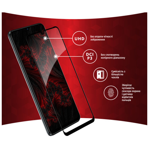 Скло захисне Intaleo Full Glue ZTE Blade V40 Vita (1283126545696) – Intaleo (вид 2)