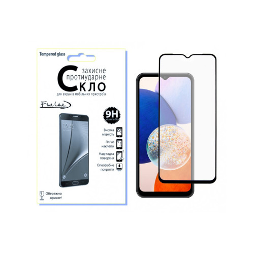 Стекло защитное Dengos Full Glue Samsung Galaxy A14 5G (TGFG-264) – DENGOS