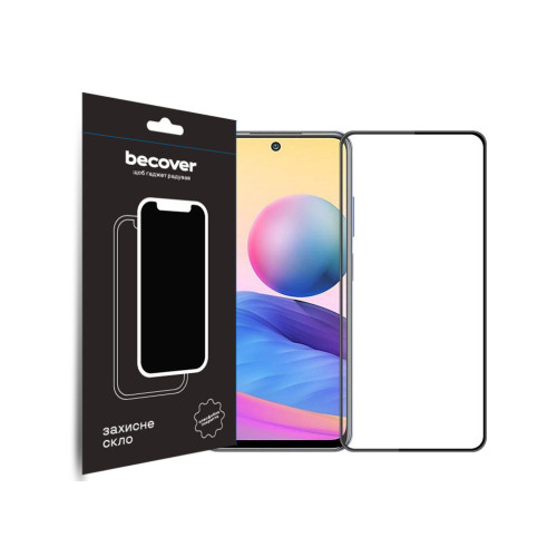 Стекло защитное BeCover Xiaomi Redmi Note 12 4G/Note 12 5G/Xiaomi Poco X5 5G Black (708783) – BeCover