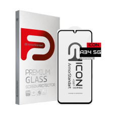 Стекло защитное Armorstandart Icon Samsung A34 5G (A346) Black (ARM66211)