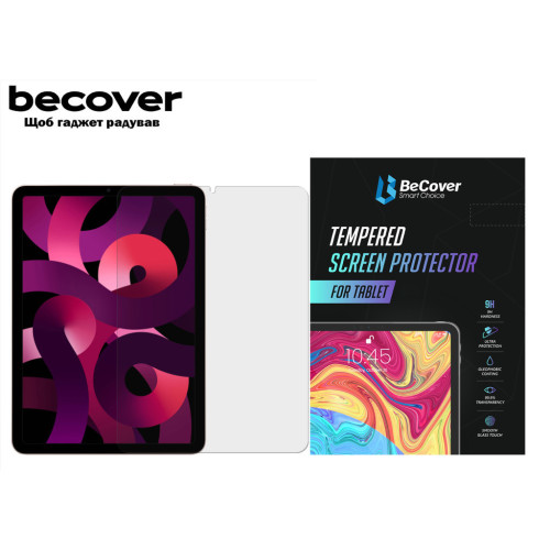 Стекло защитное BeCover Apple iPad Air 5 (2022) 10.9" (708912) – BeCover (вид 2)