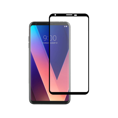 Стекло защитное PowerPlant Full screen LG V30+ Black (GL605095) – PowerPlant
