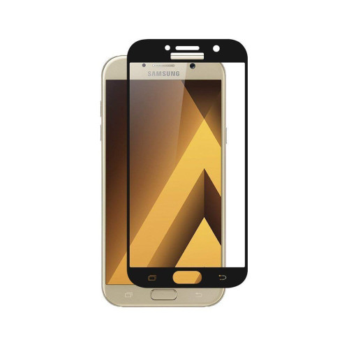 Скло захисне PowerPlant Full screen Samsung Galaxy A7 (2017), Black (GL605446) – PowerPlant