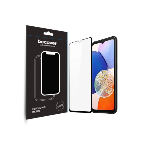 Скло захисне BeCover Samsung Galaxy A14 4G SM-A145/A14 5G SM-A146 Black (708953) – BeCover