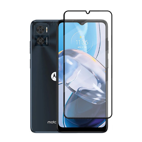 Скло захисне BeCover Motorola Moto E22/E22i Black (709731) – BeCover (вид 1)