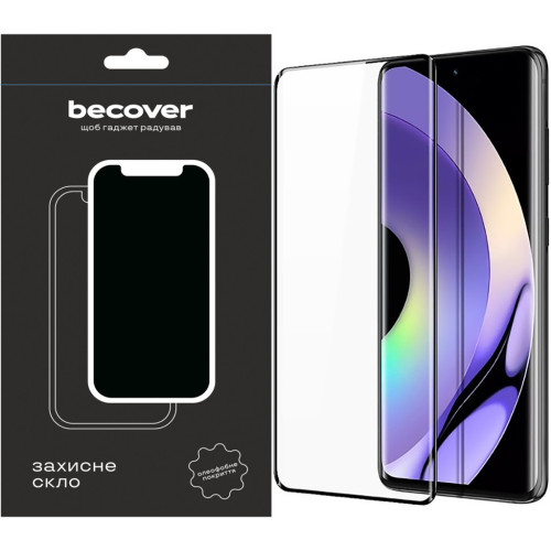 Скло захисне BeCover Motorola Moto G52/G82 Black (709735) – BeCover