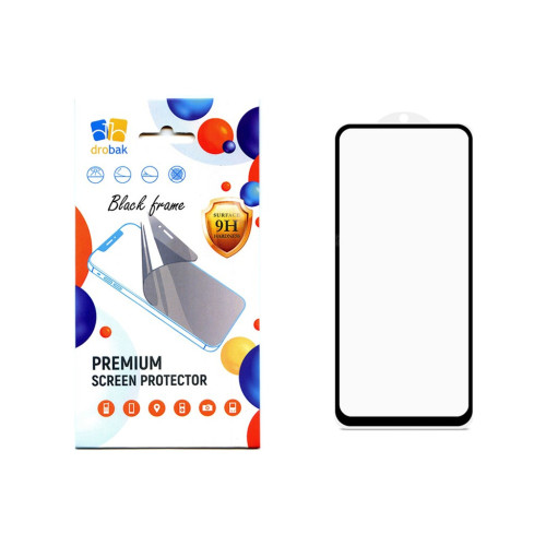 Скло захисне Drobak Poco X5 5G (Black) (535310) (535310) – Drobak